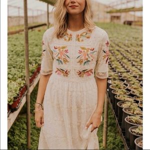 Roolee Embroidered Dress